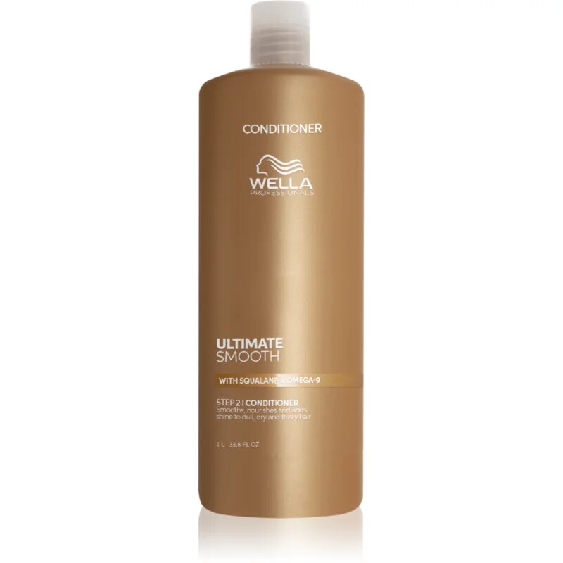 Wella Professionals Ultimate Smooth Conditioner hranilni balzam za sijaj in mehkobo las 1000 ml