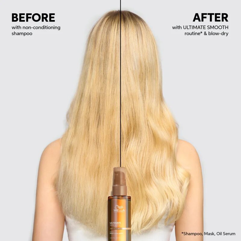 Wella Professionals Ultimate Smooth Conditioner hranilni balzam za sijaj in mehkobo las 1000 ml