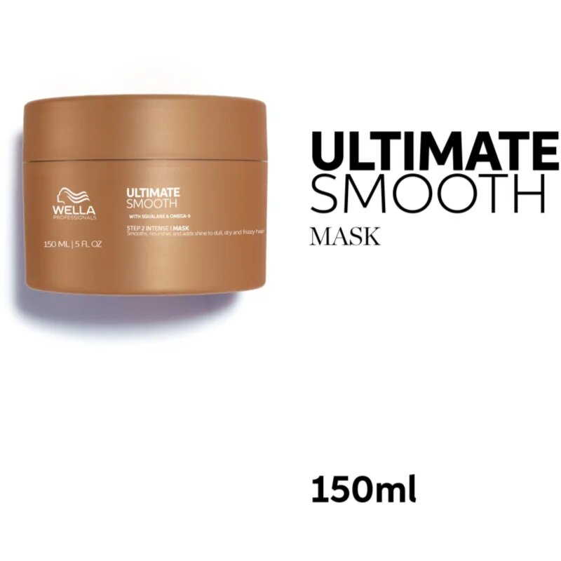 Wella Professionals Ultimate Smooth Mask vlažilna in hranilna maska za lase 150 ml