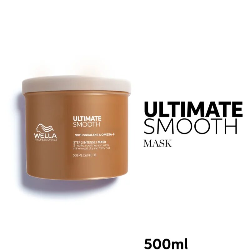 Wella Professionals Ultimate Smooth Mask vlažilna in hranilna maska za lase 500 ml