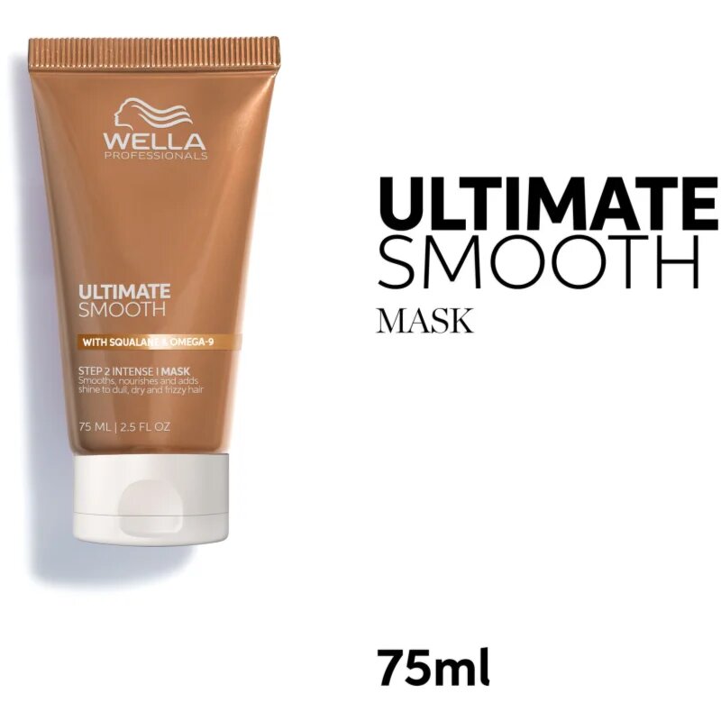 Wella Professionals Ultimate Smooth Mask vlažilna in hranilna maska za lase 75 ml