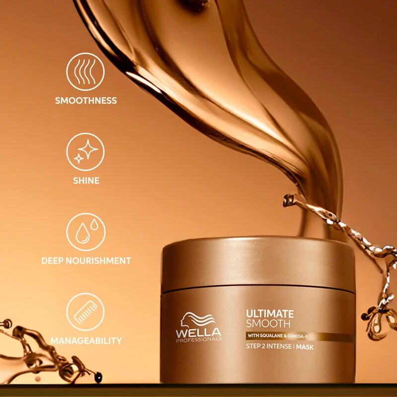 Wella Professionals Ultimate Smooth Mask vlažilna in hranilna maska za lase 75 ml