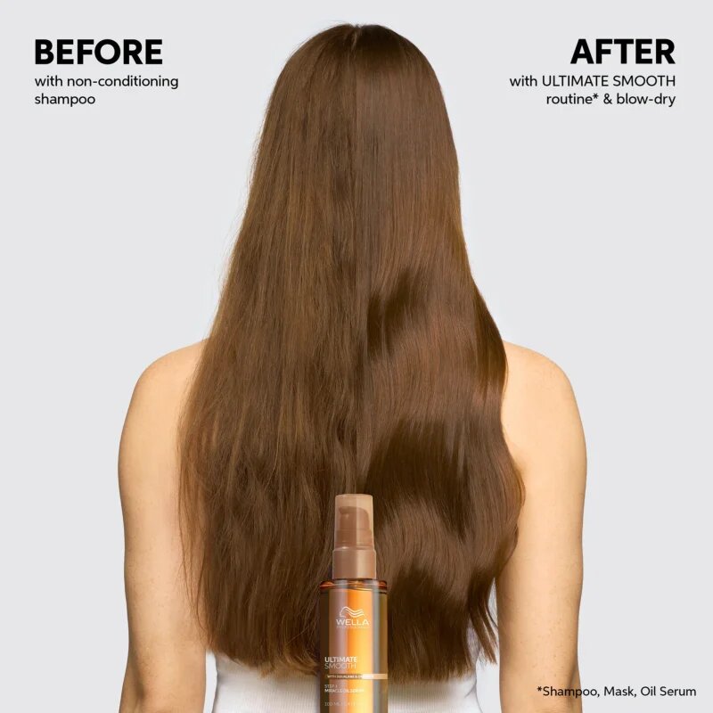 Wella Professionals Ultimate Smooth Shampoo intenzivno hranilni šampon za sijaj in mehkobo las 250 ml