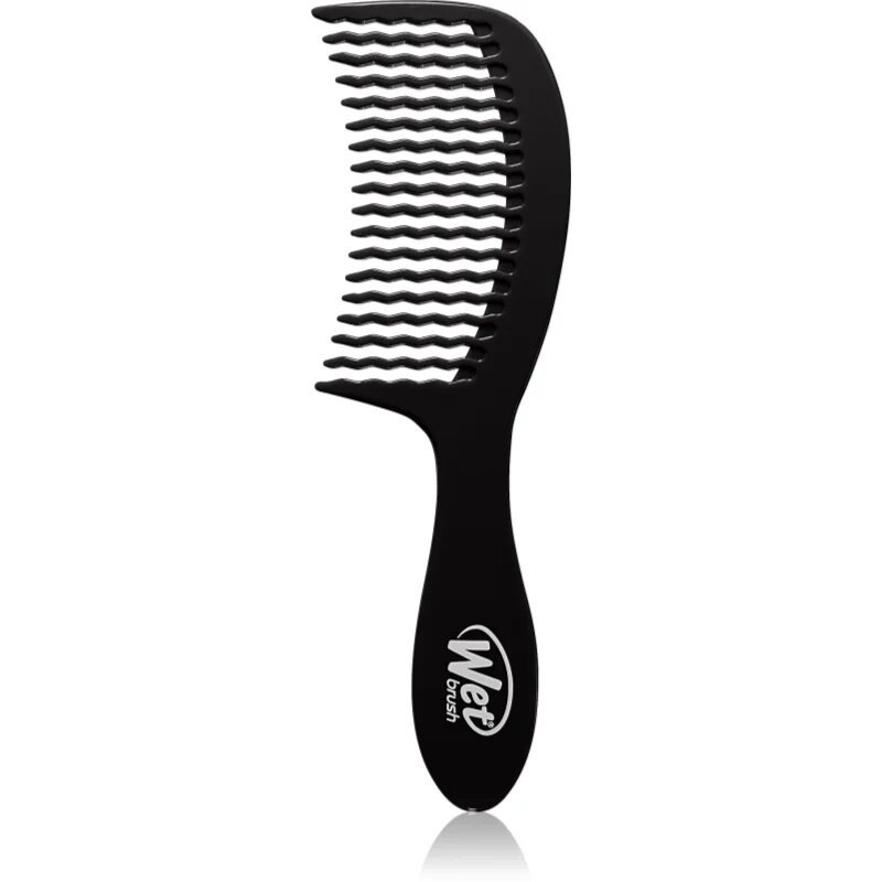 Wet Brush Dtangling Comb Purple glavnik za lase Black 1 kos