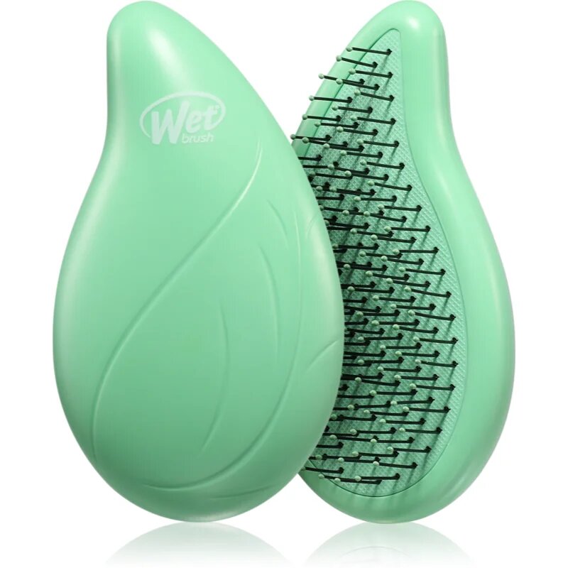 Wet Brush Go Green krtača za vse tipe las Green tea tree oil 1 kos