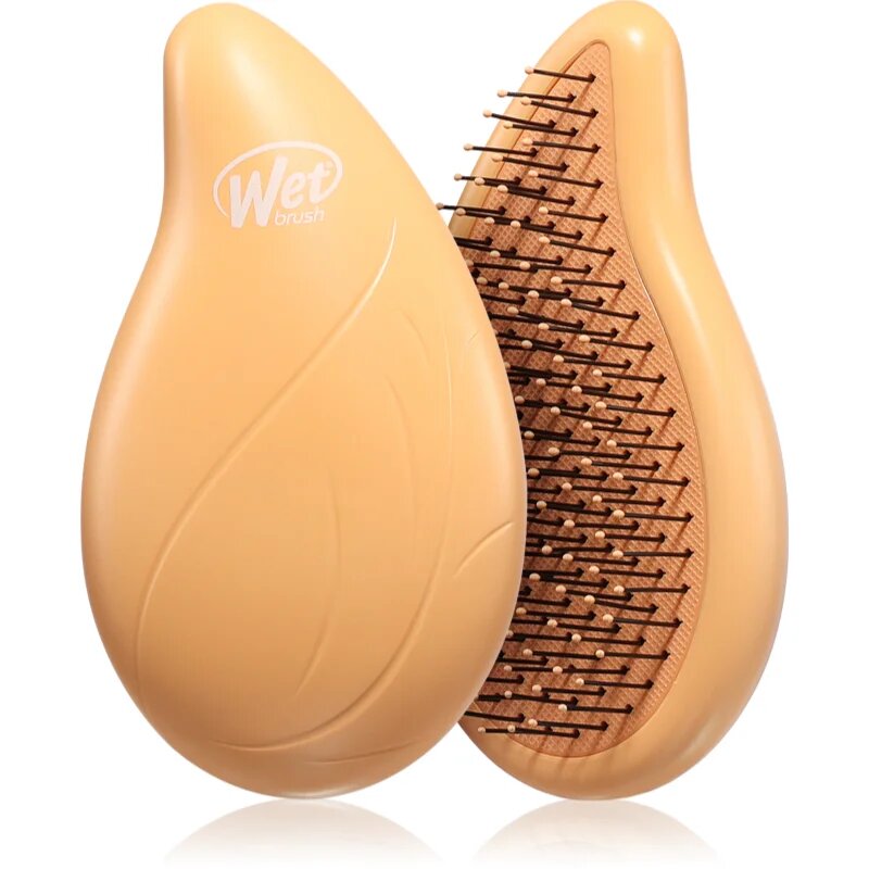 Wet Brush Go Green krtača za vse tipe las Orange coconut oil 1 kos
