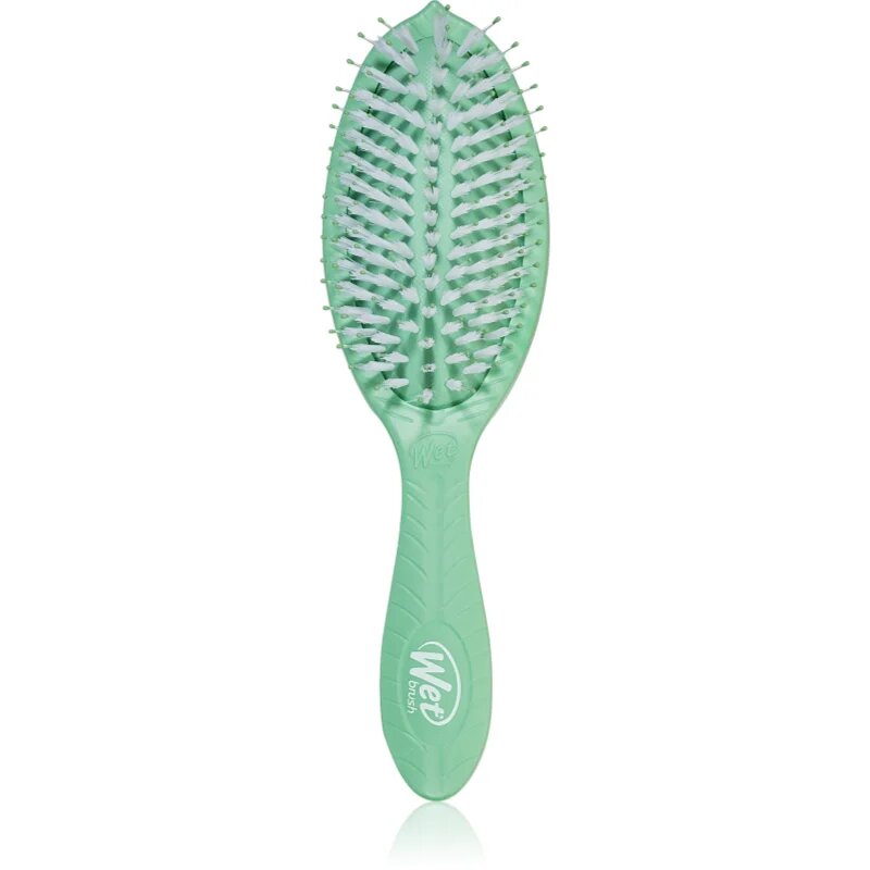 Wet Brush Go Green Treatment And Shine krtača za sijaj in mehkobo las Tea Tree