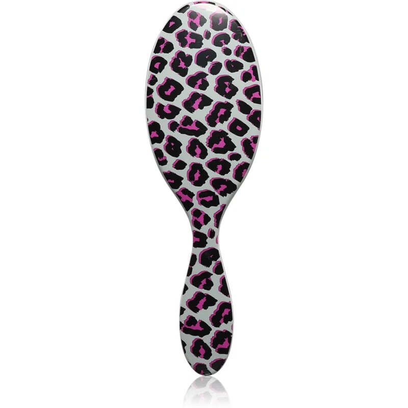 Wet Brush Original Detangler Safari krtača za lase za lepe lase in kožo Pink Leopard 1 kos