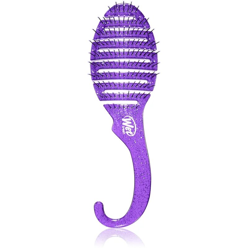 Wet Brush Shower Glitter Dtangler Pink krtača za lase za tuš Purple 1 kos