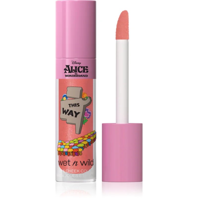 Wet n Wild Alice in Wonderland balzam za ustnice in rdečilo odtenek This Way 6.5 ml