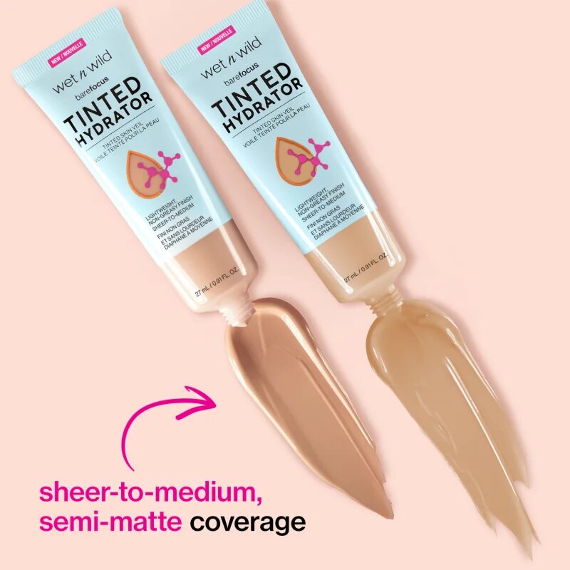 Wet n Wild BareFocus Tinted Hydrator toniran fluid za poenotenje kože odtenek Fair 27 ml