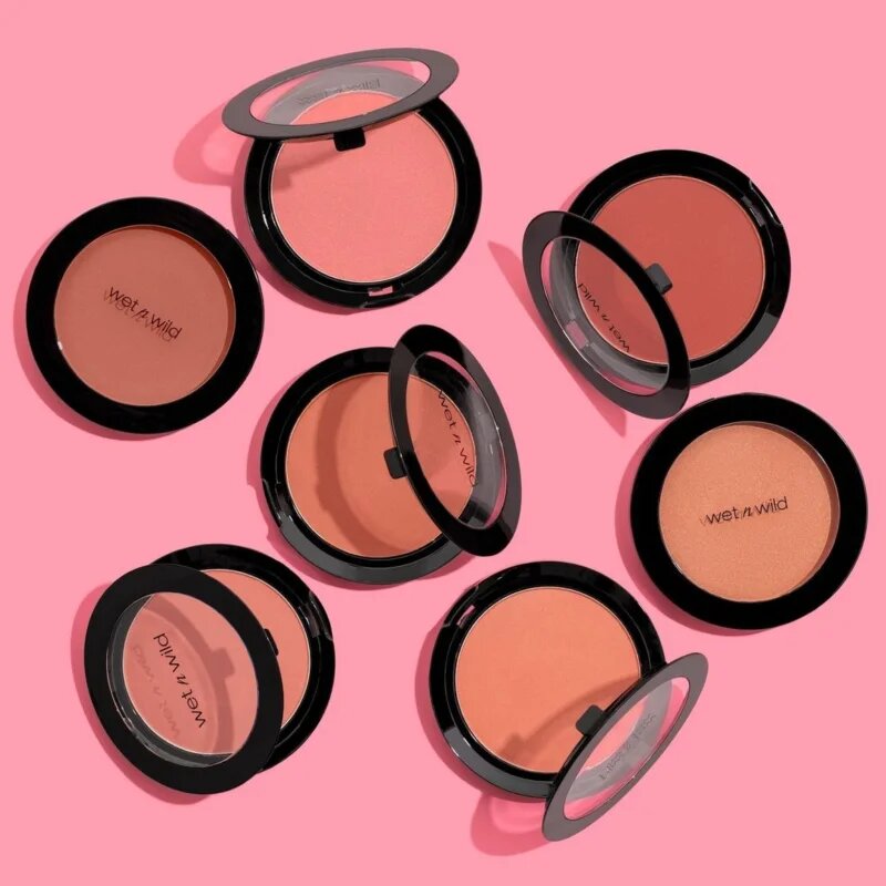 Wet n Wild Color Icon kompaktno rdečilo odtenek Pearlescent Pink 6 g