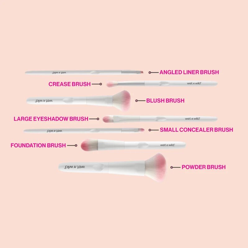 Wet n Wild Essential Foundation Brush ploščat čopič za make-up 1 kos