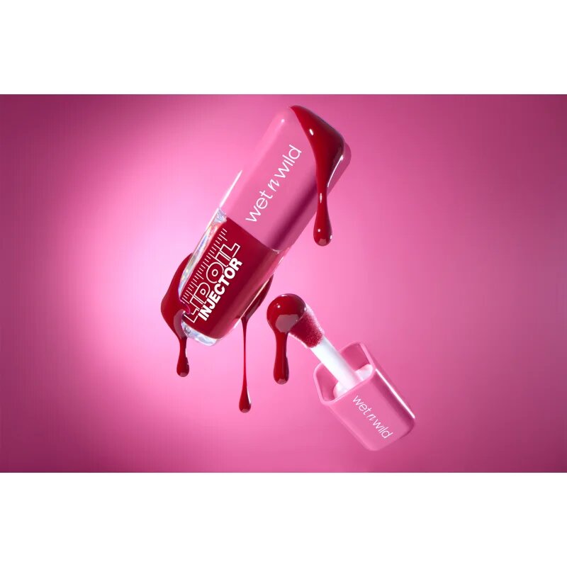 Wet n Wild Lip Oil Injector oljast sijaj za ustnice za volumen odtenek Hottest Flame 7 ml