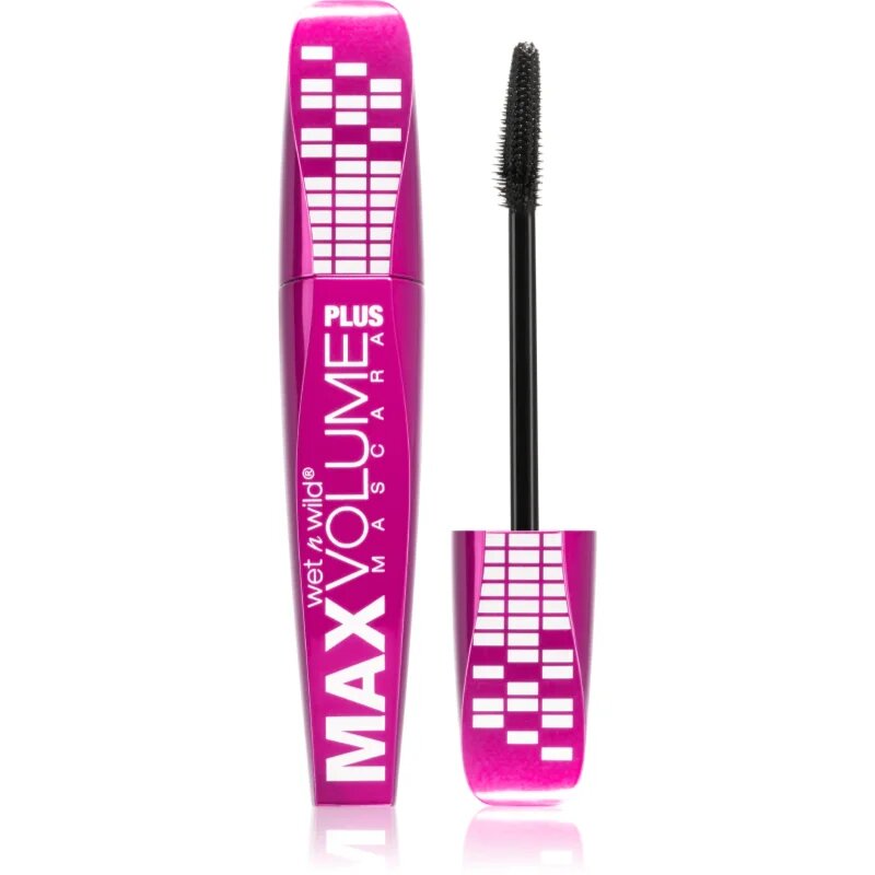 Wet n Wild Max Volume Plus maskara za maksimalni volumen odtenek Black 8 ml