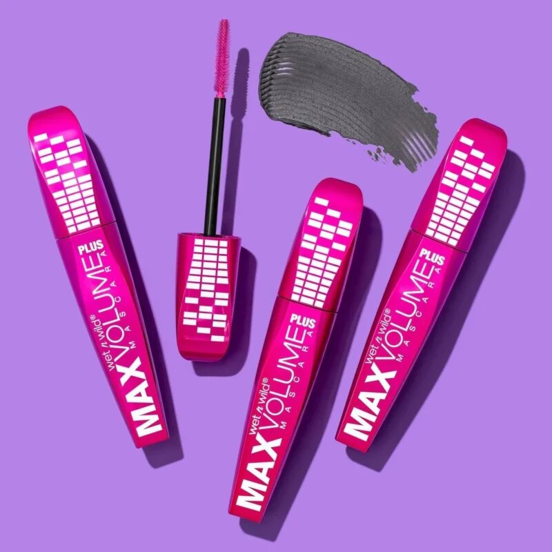 Wet n Wild Max Volume Plus maskara za maksimalni volumen odtenek Black 8 ml