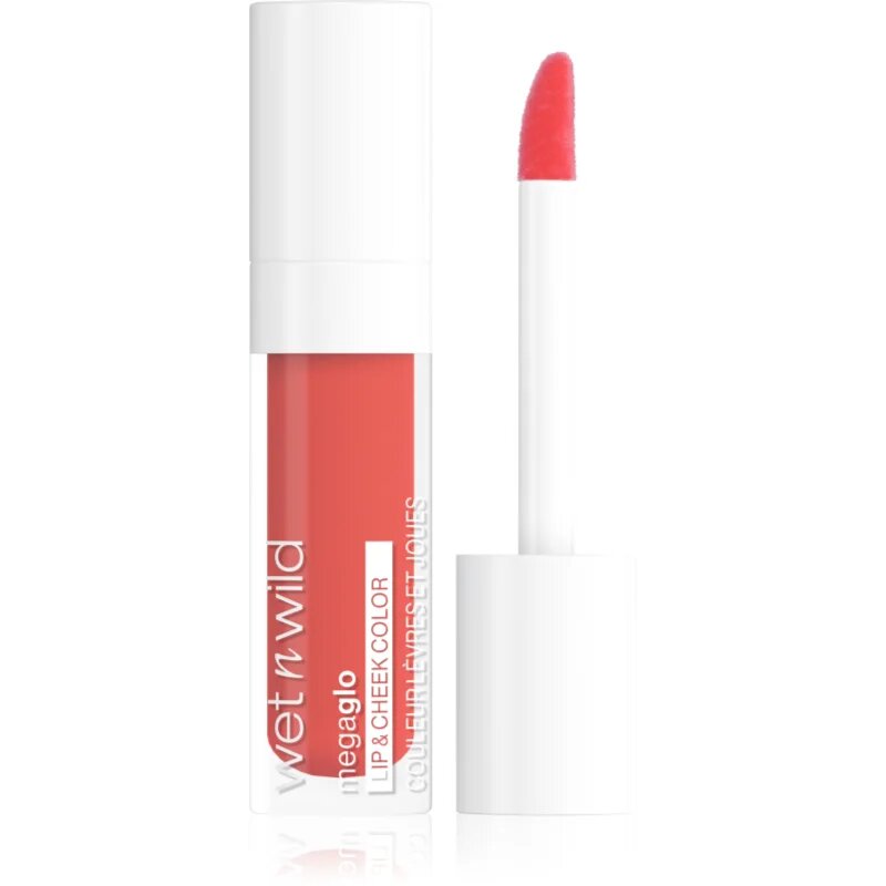 Wet n Wild MegaGlo kremasta šminka za ustnice in lica odtenek Coral Dream 65 ml
