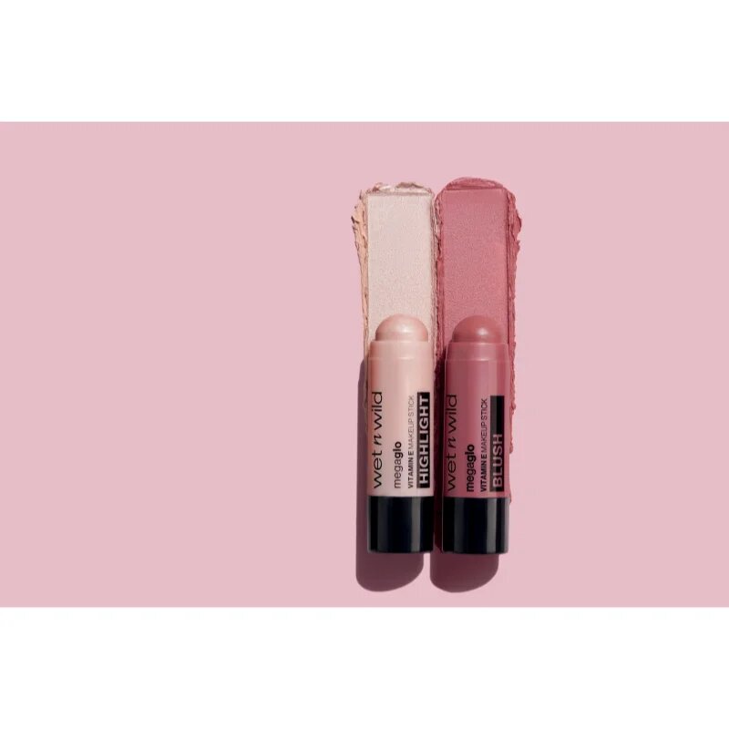 Wet n Wild MegaGlo kremasto rdečilo v paličici odtenek Dusty Pink 6 g