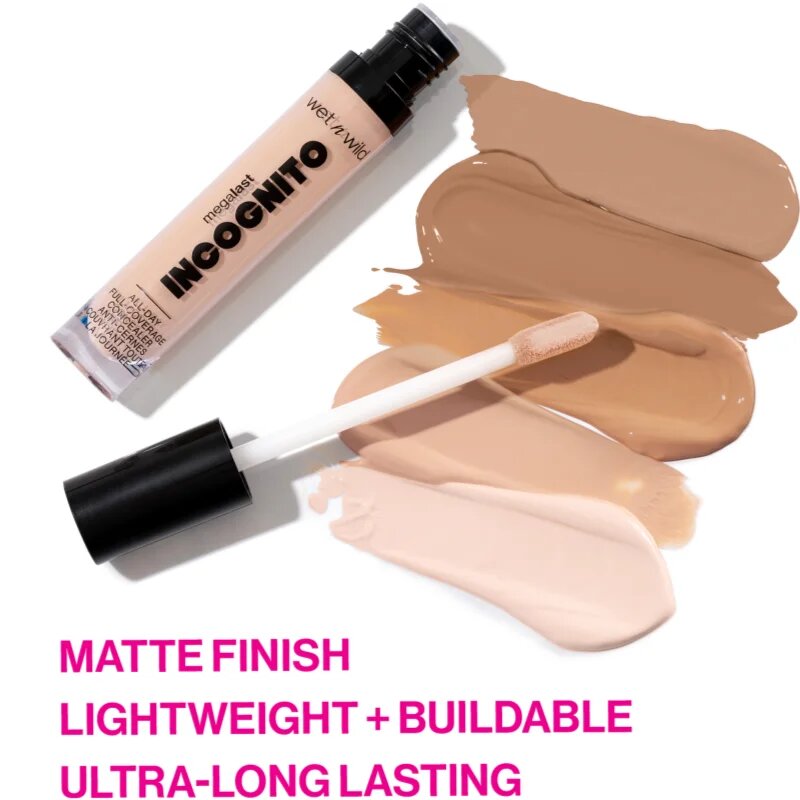 Wet n Wild MegaLast Incognito kremasti korektor za polno prekrivanje odtenek Fair Beige 5.5 ml