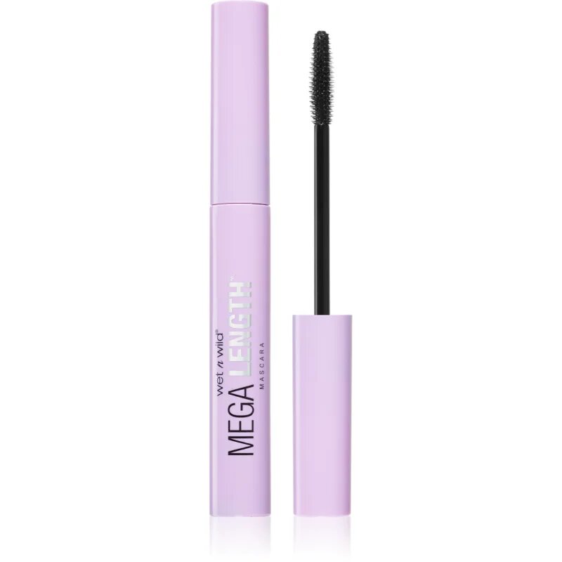 Wet n Wild MegaLength podaljševalna maskara za polne trepalnice odtenek Very Black 6 ml