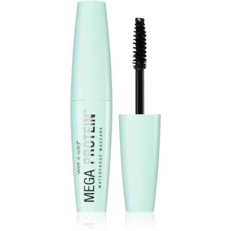 Wet n Wild MegaProtein Waterproof hranilna maskara vodoodporna odtenek Very Black 6 ml