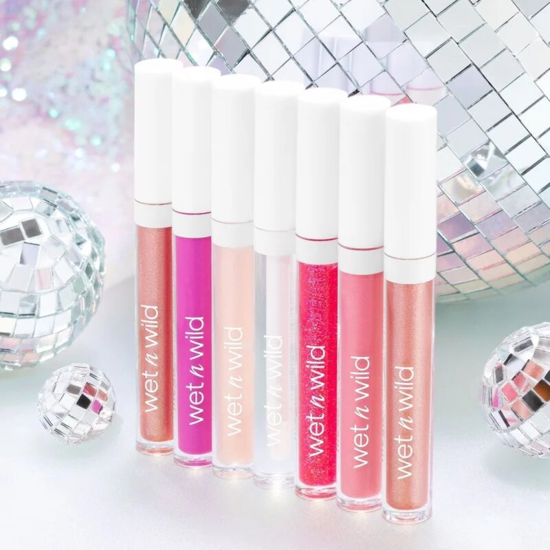 Wet n Wild MegaSlicks bleščeči sijaj za ustnice z vlažilnim učinkom odtenek Sinless 5.4 g