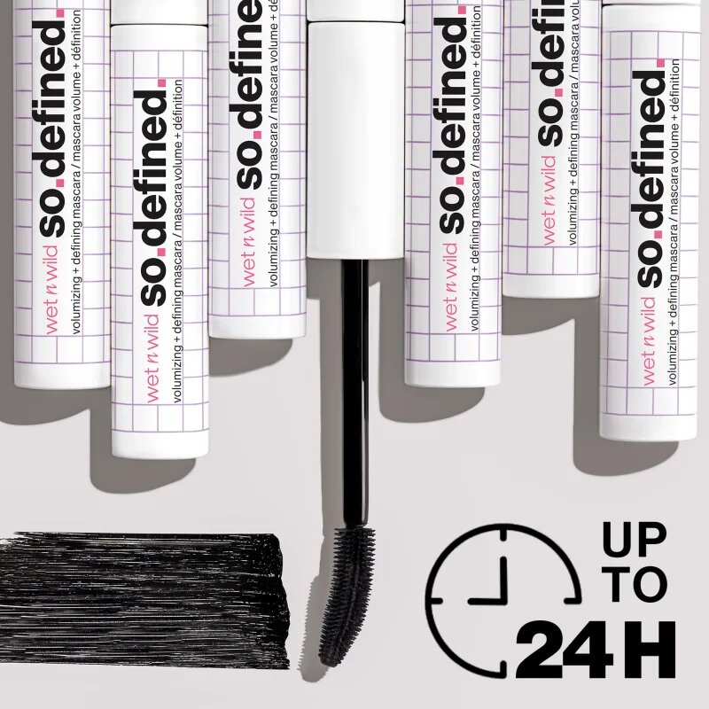 Wet n Wild MegaVolume So Defined Maskaro za volumen in definicijo trepalnic odtenek Black 10 ml