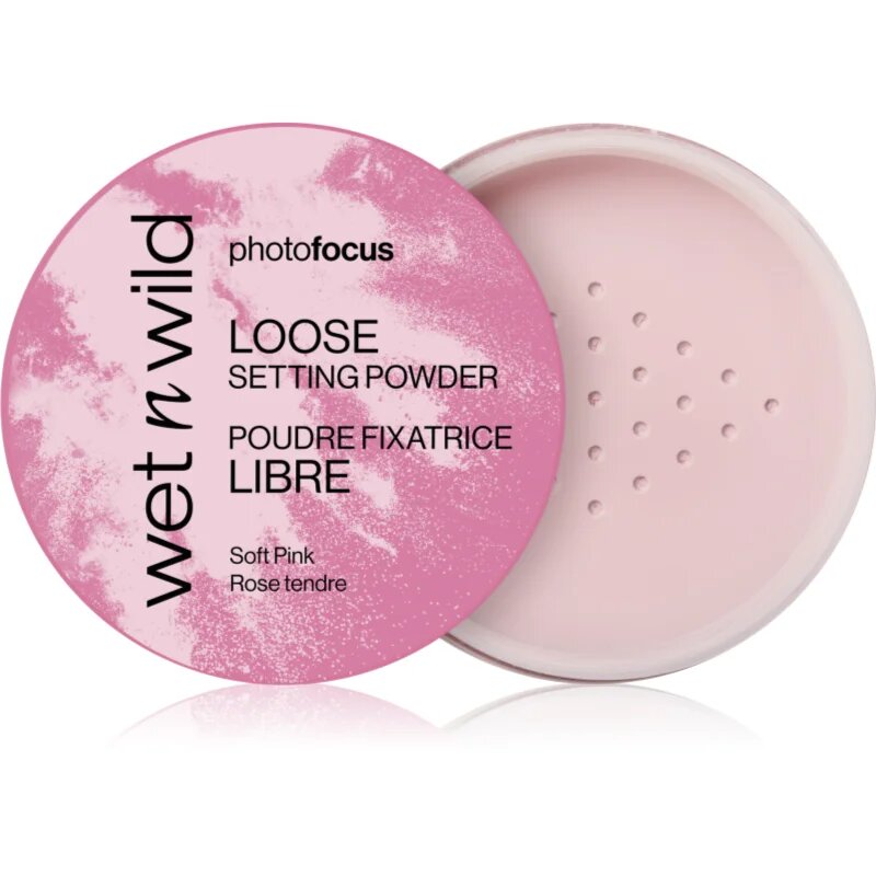 Wet n Wild PhotoFocus puder v prahu odtenek Soft Pink 20 g