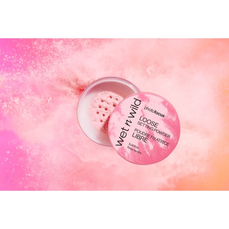 Wet n Wild PhotoFocus puder v prahu odtenek Soft Pink 20 g
