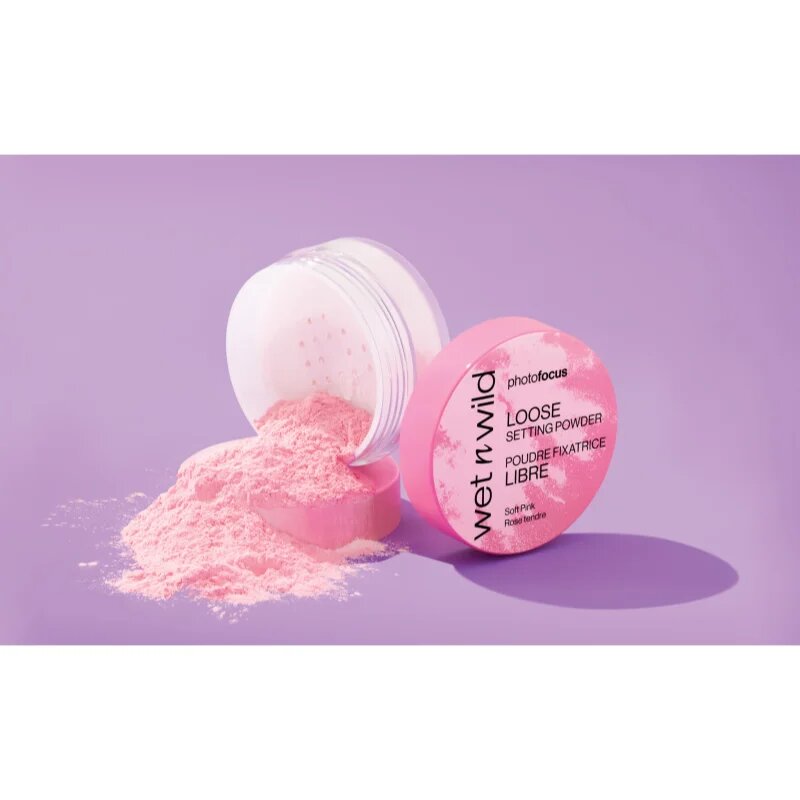 Wet n Wild PhotoFocus puder v prahu odtenek Soft Pink 20 g