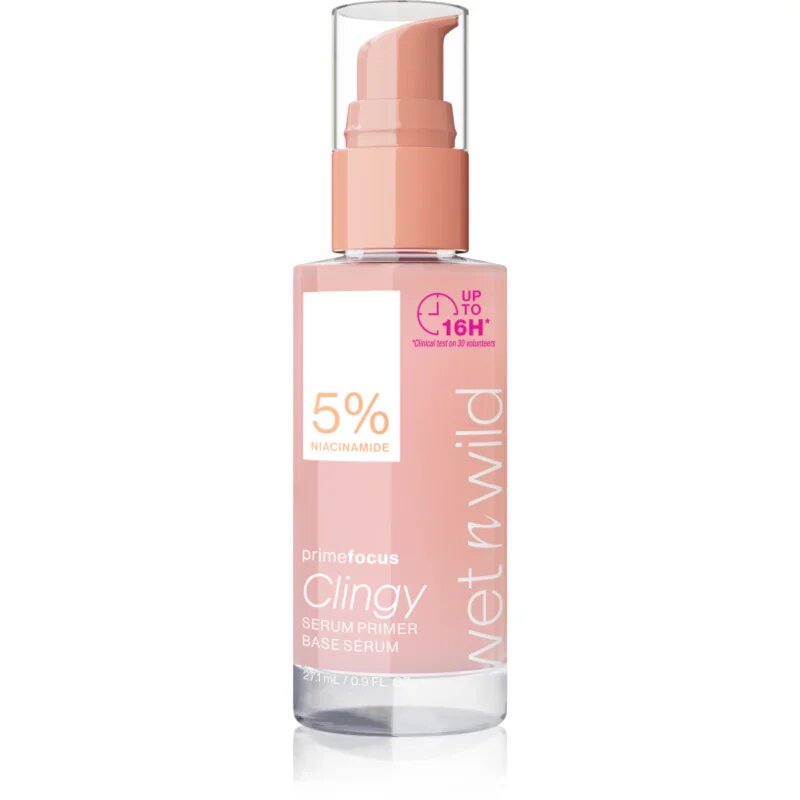 Wet n Wild PrimeFocus Clingy Serum Primer dolgoobstojna podlaga 27.1 ml