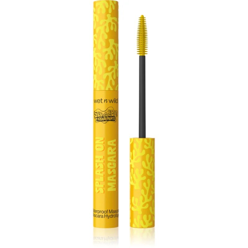 Wet n Wild SpongeBob SquarePants Splash On Waterproof Mascara vodoodporna maskara odtenek Make a Splash 6 ml