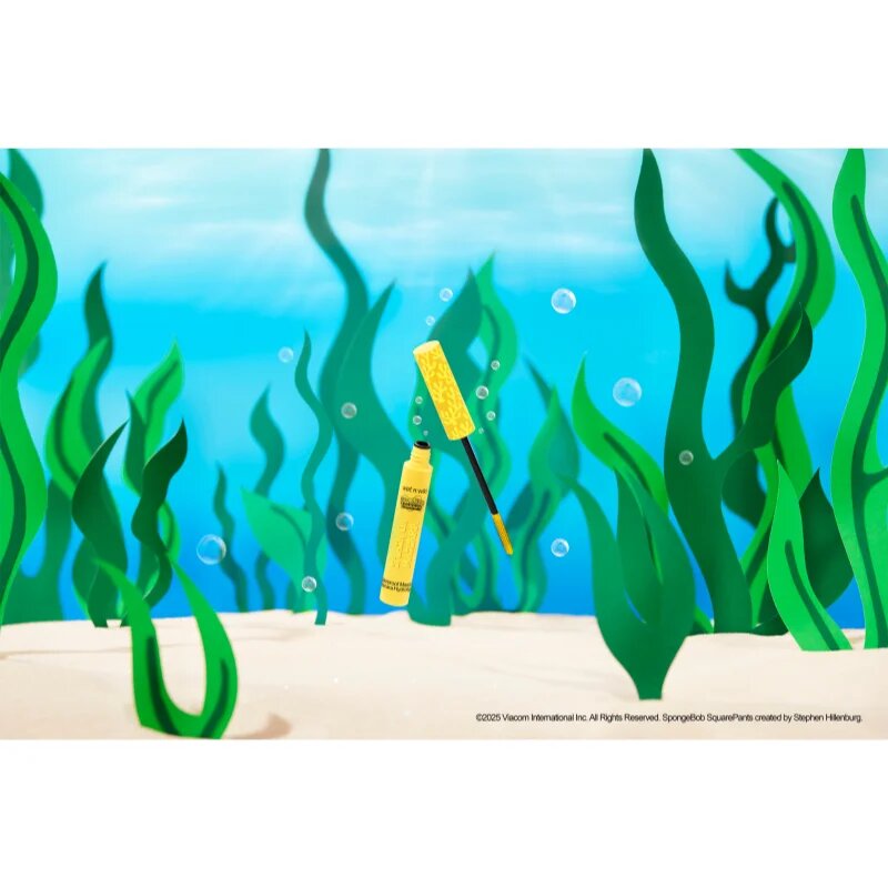Wet n Wild SpongeBob SquarePants Splash On Waterproof Mascara vodoodporna maskara odtenek Make a Splash 6 ml