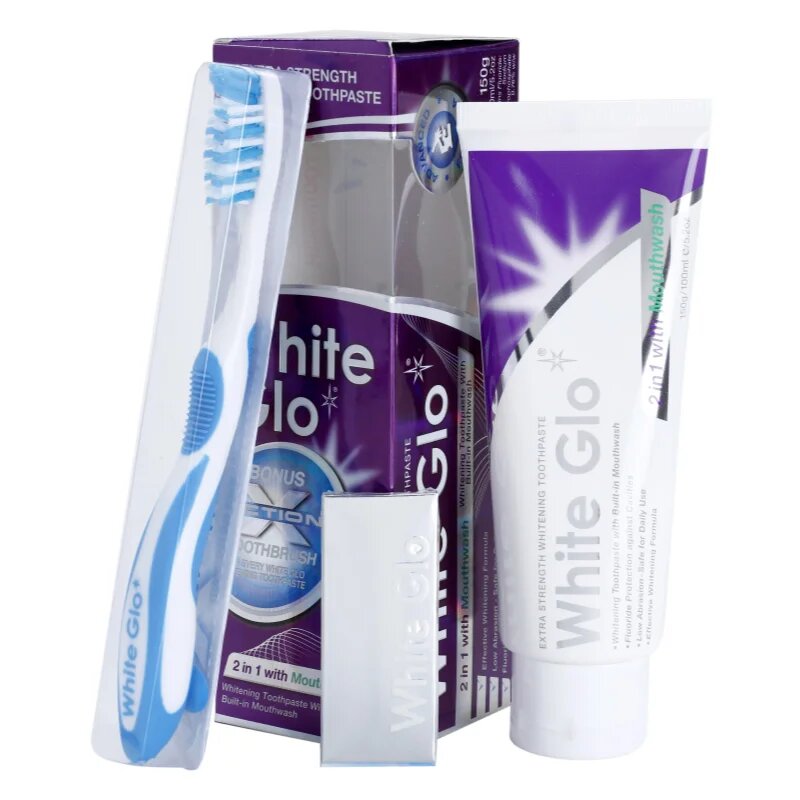 White Glo Professional 2 in1 set zobne nege 2 v 1
