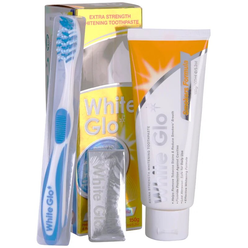 White Glo Smokers set zobne nege