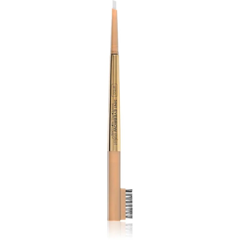 Wibo 3in1 Eyebrow Stylist obojestranski svinčnik za obrvi s krtačko 1 0.6 g