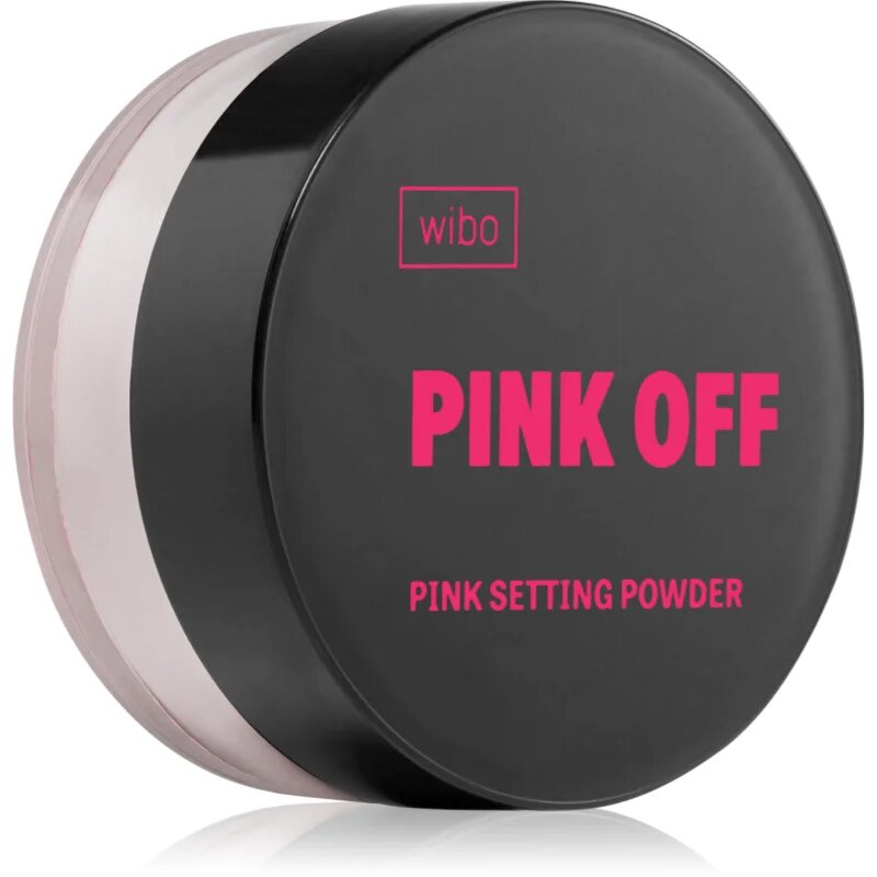 Wibo Pink Off Setting Loose Powder puder v prahu odtenek Pink 8 g