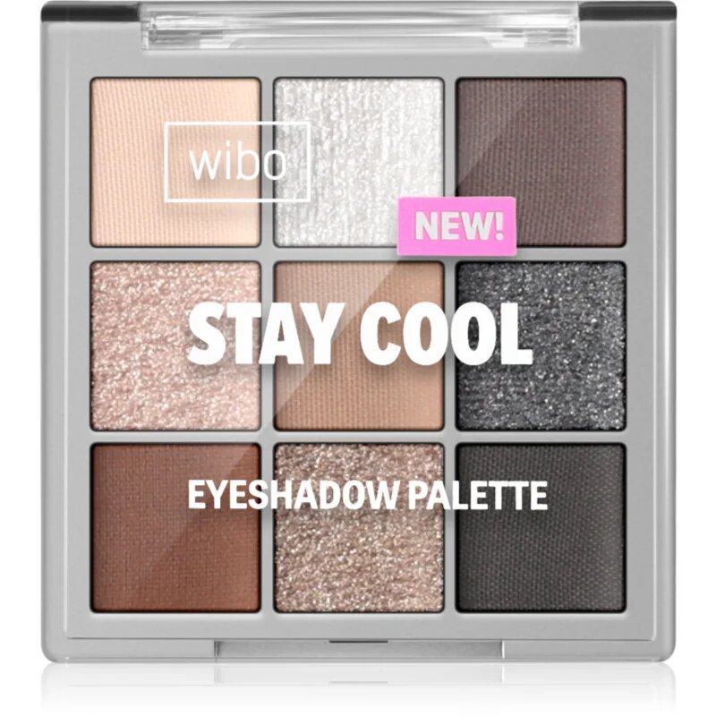 Wibo Stay Cool Eyeshadow Palette paleta senčil za oči 5 g