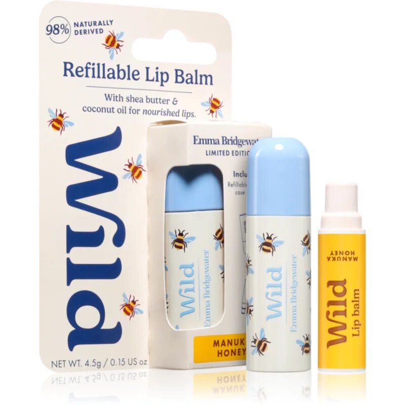 Wild Honey Bee Case balzam za ustnice z etuijem 4.5 g
