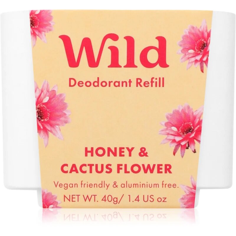 Wild Honey & Cactus Flower trdi deodorant nadomestno polnilo 40 g