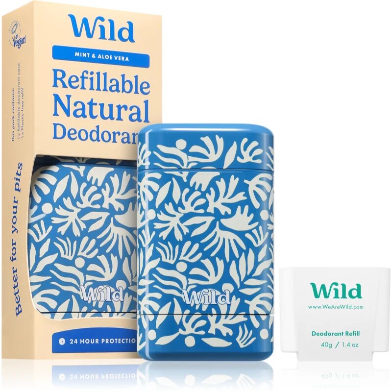 Wild Mint & Aloe Vera Matisse Limited Edition trdi deodorant z etuijem 40 g