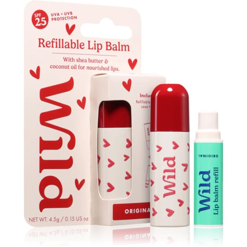 Wild Original + SPF balzam za ustnice z etuijem 4.5 g