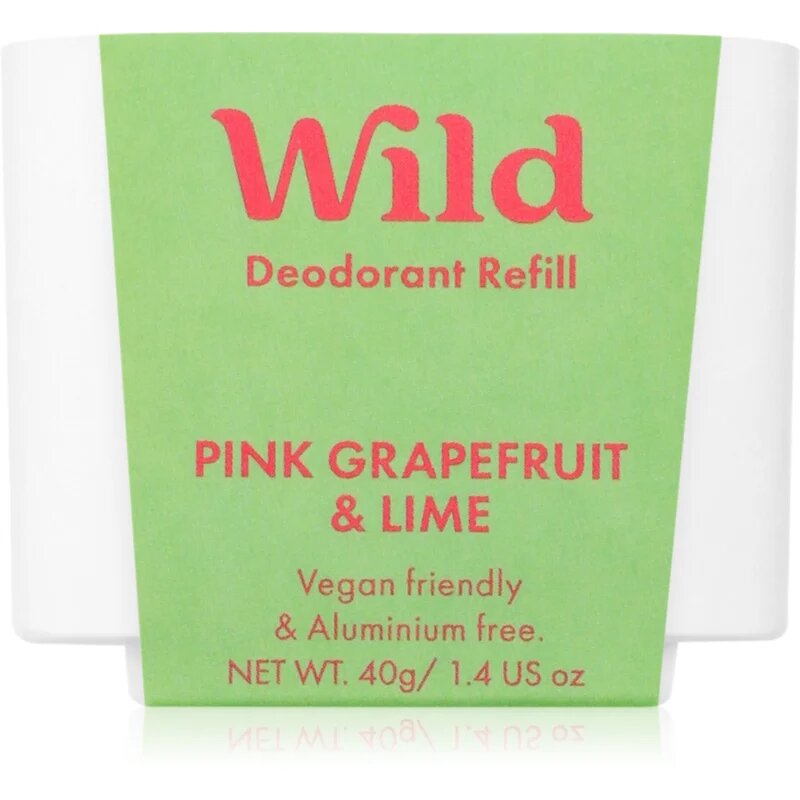 Wild Pink Grapefruit & Lime trdi deodorant nadomestno polnilo 40 g