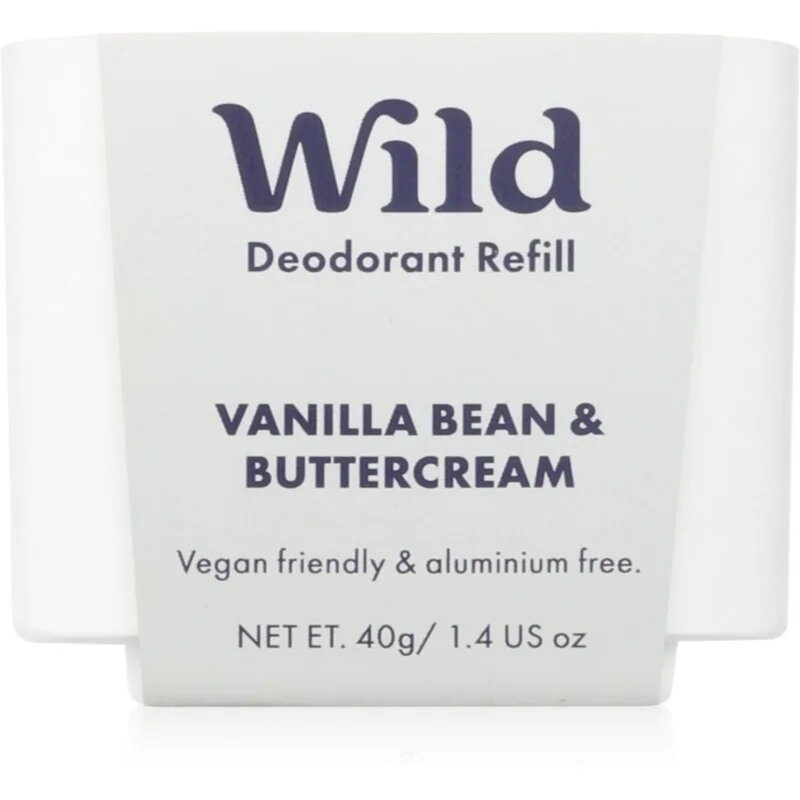 Wild Vanilla Bean Buttercream Refill trdi deodorant nadomestno polnilo 40 g