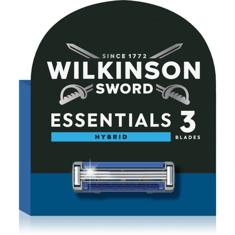 Wilkinson Sword Essentials 3 Hybrid nadomestne britvice 4 kos