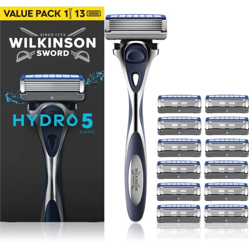 Wilkinson Sword Hydro5 brivnik + nadomestne britvice