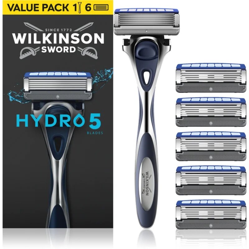 Wilkinson Sword Hydro5 brivnik + nadomestne britvice 5 kos