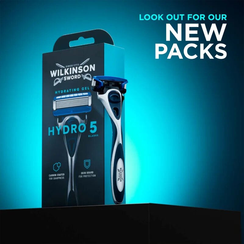 Wilkinson Sword Hydro5 brivnik + nadomestne glave 4 kos