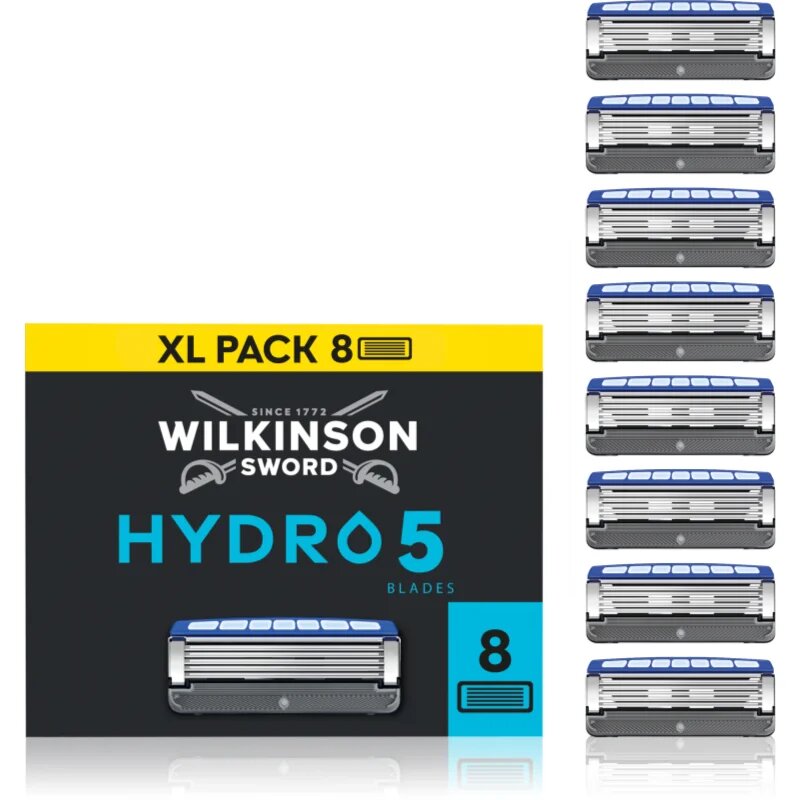 Wilkinson Sword Hydro5 Skin Protection Regular nadomestne glave 8 kos