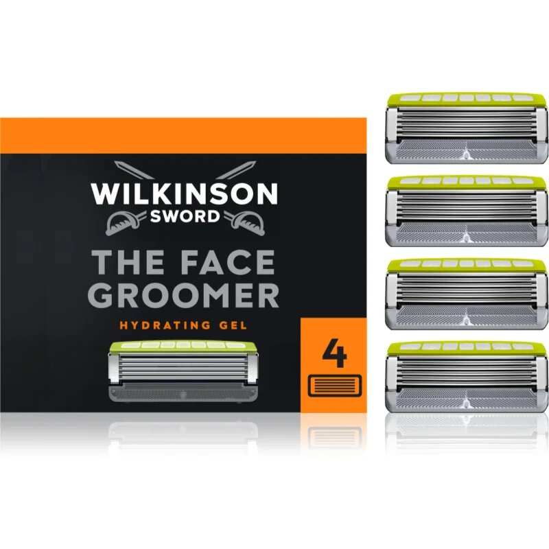 Wilkinson Sword Hydro5 The Face Groomer nadomestne britvice 4 kos